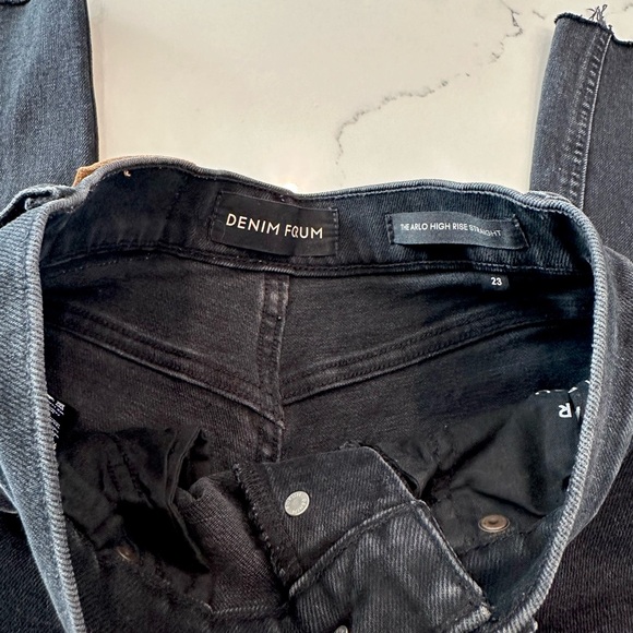 Bundle- Denim Forum, Lululemon top and lululemon jacket - Picture 4 of 11